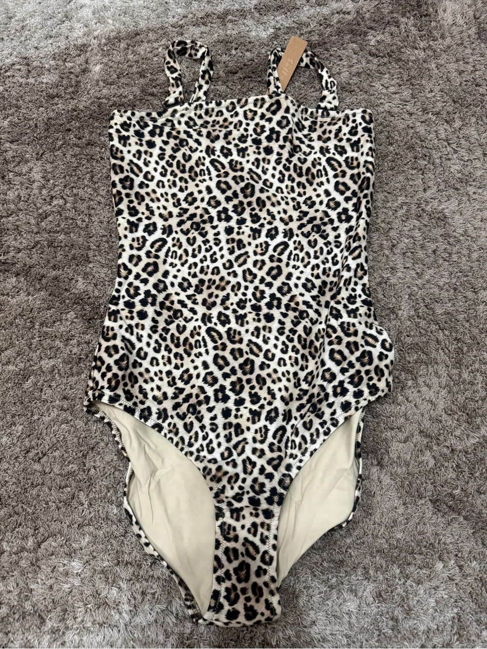 Skims signature swim strapless one piece